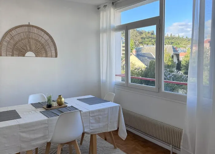 شقة Vue Parc Montjuzet Avec Garage كليرمونت-فيراند